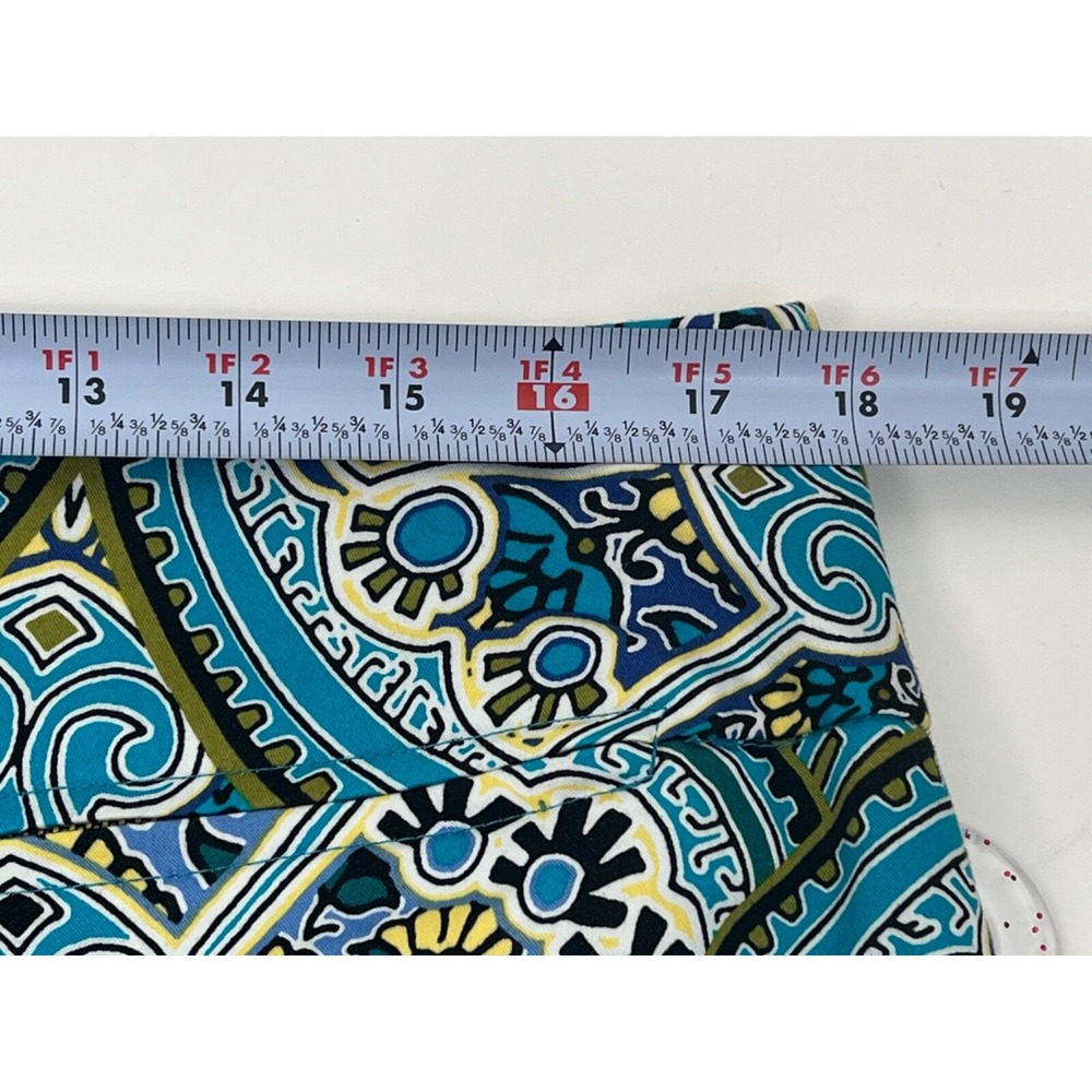 East 5th Petite Aqua Blue Pencil Stretch Skirt Size Women's 14P - Picture 9 of 10